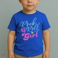 Rock N Roll Girl Purple Darla Toddler T-Shirt thumb 2