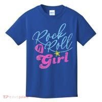 Rock N Roll Girl Purple Darla Kids T-Shirt thumb 0