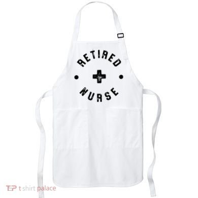 Retired Nurse Retirement Party Apron