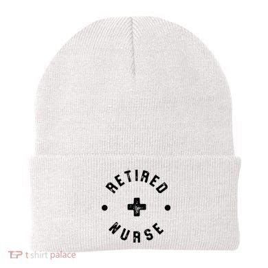Retired Nurse Retirement Party Beanie