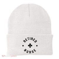 Retired Nurse Retirement Party Beanie thumb 0