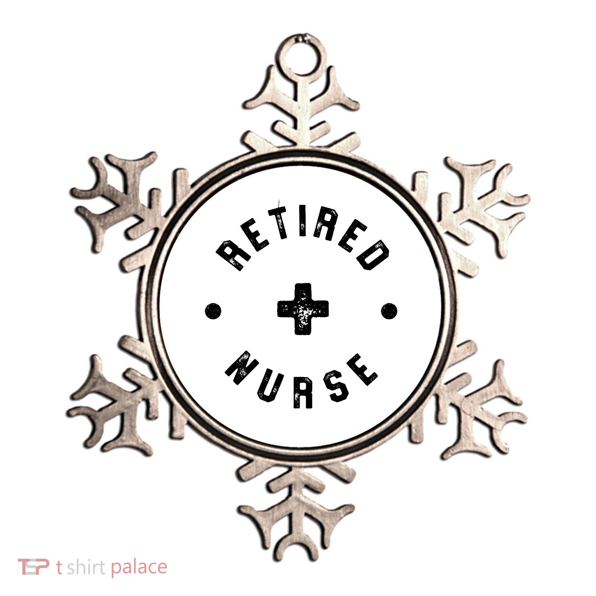 Retired Nurse Retirement Party Ornament