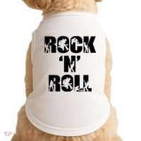 Rock N Roll Music Nothing But Rock & Roll 70S 80 90S Retro Doggie Tank thumb 0