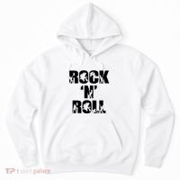 Rock N Roll Music Nothing But Rock & Roll 70S 80 90S Retro Hoodie thumb 0