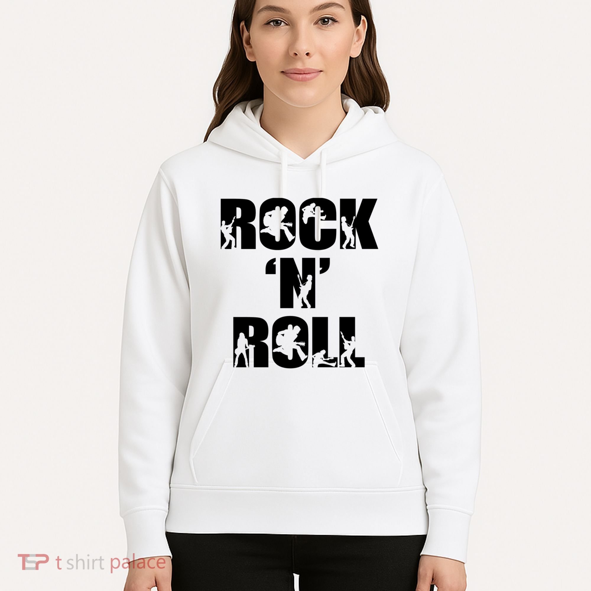 Rock N Roll Music Nothing But Rock & Roll 70S 80 90S Retro Hoodie