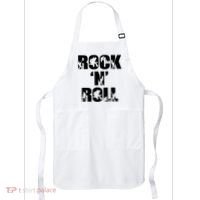Rock N Roll Music Nothing But Rock & Roll 70S 80 90S Retro Apron thumb 0