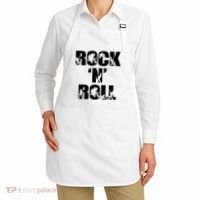 Rock N Roll Music Nothing But Rock & Roll 70S 80 90S Retro Apron thumb 2