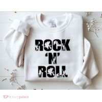 Rock N Roll Music Nothing But Rock & Roll 70S 80 90S Retro Sweatshirt thumb 2