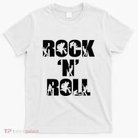 Rock N Roll Music Nothing But Rock & Roll 70S 80 90S Retro T-Shirt thumb 0