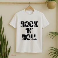 Rock N Roll Music Nothing But Rock & Roll 70S 80 90S Retro T-Shirt thumb 2