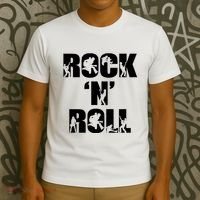 Rock N Roll Music Nothing But Rock & Roll 70S 80 90S Retro T-Shirt thumb 3