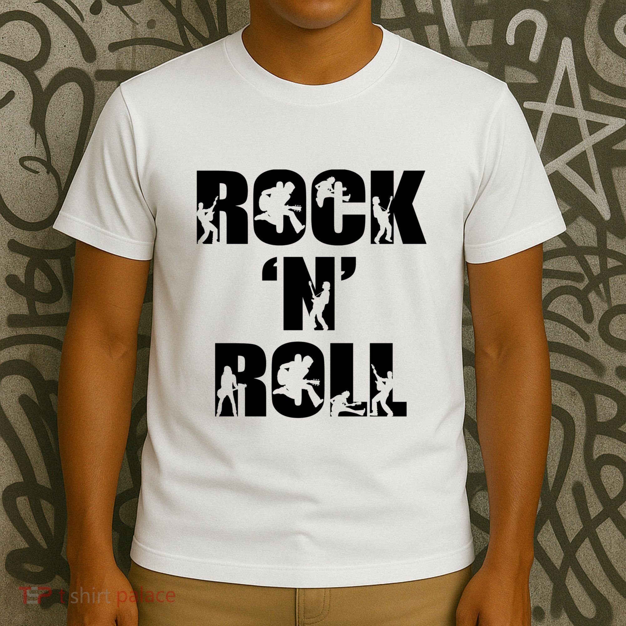 Rock N Roll Music Nothing But Rock & Roll 70S 80 90S Retro T-Shirt