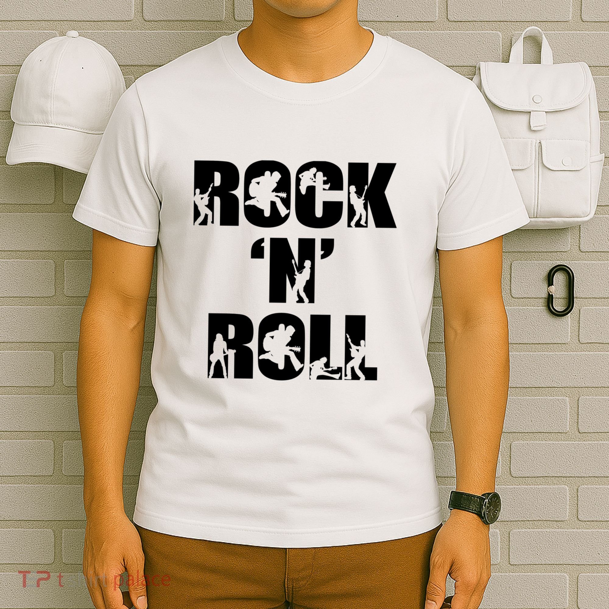 Rock N Roll Music Nothing But Rock & Roll 70S 80 90S Retro T-Shirt
