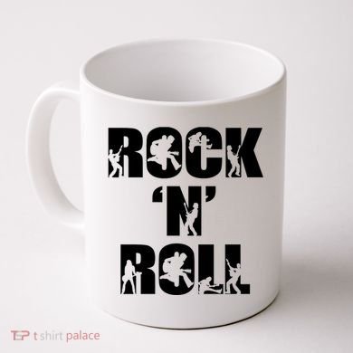 Rock N Roll Music Nothing But Rock & Roll 70S 80 90S Retro Coffee Mug