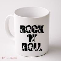 Rock N Roll Music Nothing But Rock & Roll 70S 80 90S Retro Coffee Mug thumb 0