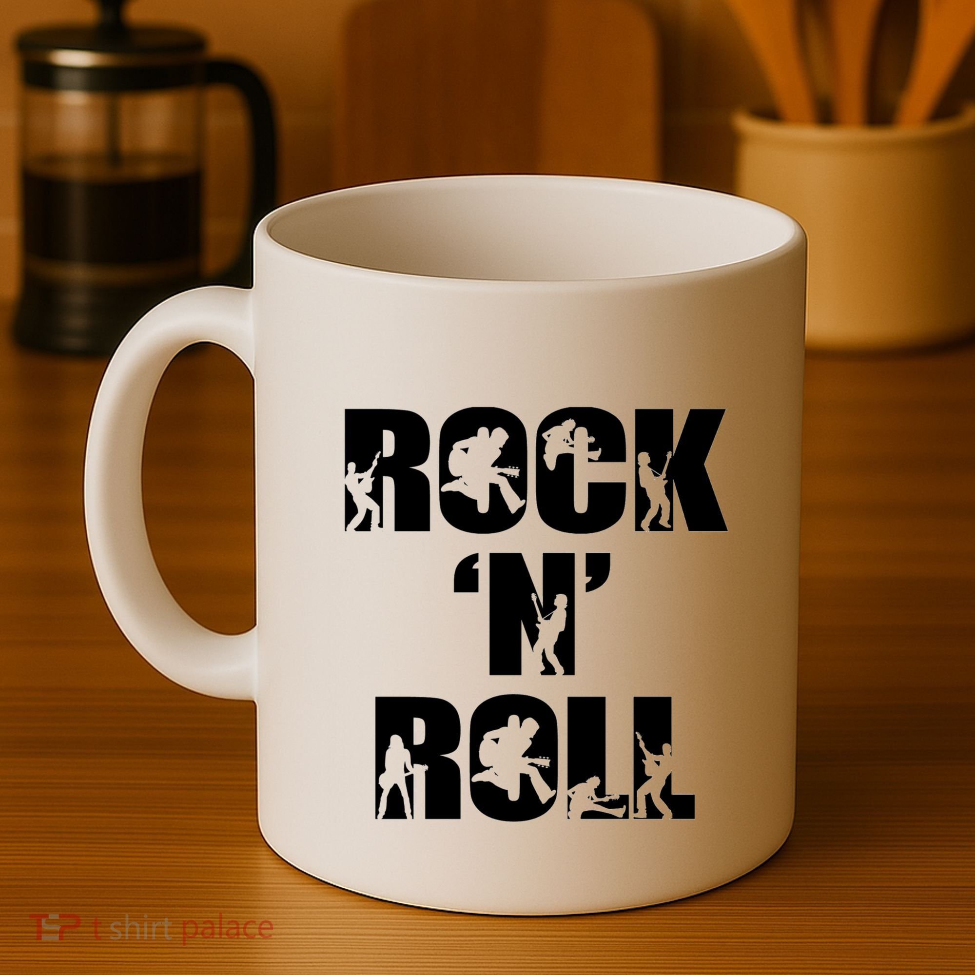 Rock N Roll Music Nothing But Rock & Roll 70S 80 90S Retro Coffee Mug