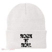 Rock N Roll Music Nothing But Rock & Roll 70S 80 90S Retro Beanie thumb 0