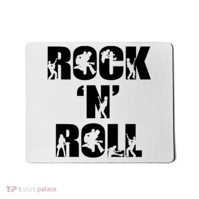 Rock N Roll Music Nothing But Rock & Roll 70S 80 90S Retro Mousepad
