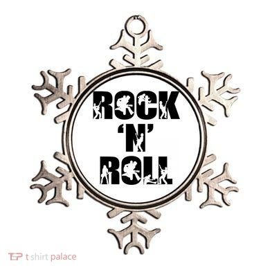 Rock N Roll Music Nothing But Rock & Roll 70S 80 90S Retro Ornament