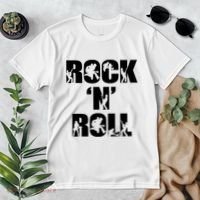 Rock N Roll Music Nothing But Rock & Roll 70S 80 90S Retro Premium T-Shirt thumb 2