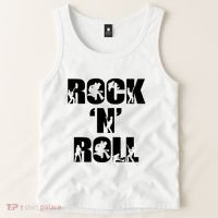 Rock N Roll Music Nothing But Rock & Roll 70S 80 90S Retro Tank Top thumb 2