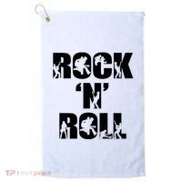 Rock N Roll Music Nothing But Rock & Roll 70S 80 90S Retro Golf Towel thumb 0