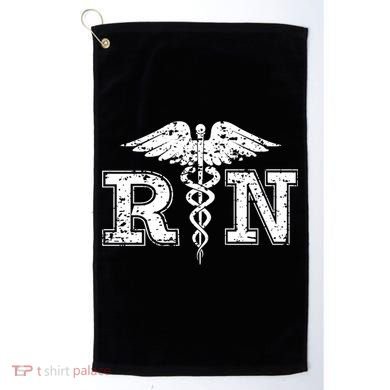 R N Registered Nurse Gift For Nurses Golf Towel