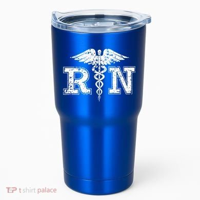 R N Registered Nurse Gift For Nurses Tumbler