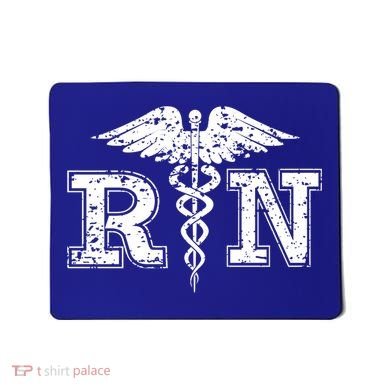 R N Registered Nurse Gift For Nurses Mousepad