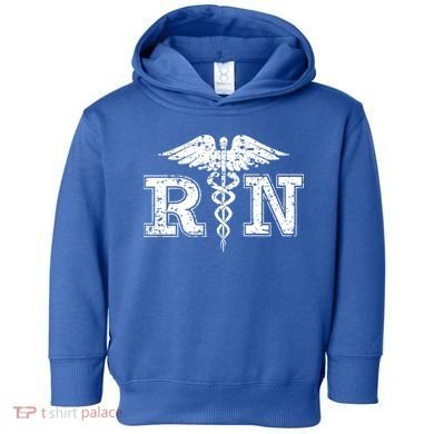 R N Registered Nurse Gift For Nurses Toddler Hoodie