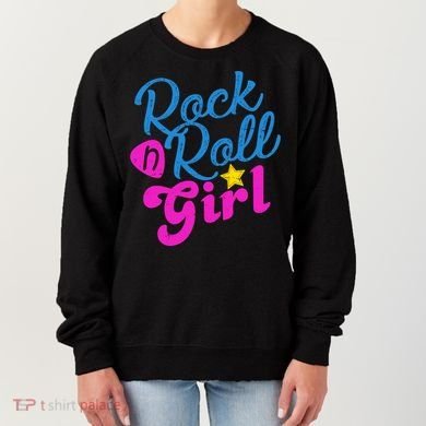 Rock N Roll Girl Cute Gift Women's Sweatshirt