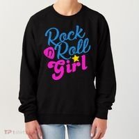 Rock N Roll Girl Cute Gift Women's Sweatshirt thumb 0