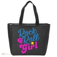Rock N Roll Girl Cute Gift Tote Bag thumb 0