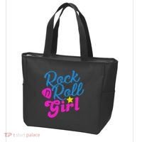 Rock N Roll Girl Cute Gift Tote Bag thumb 3