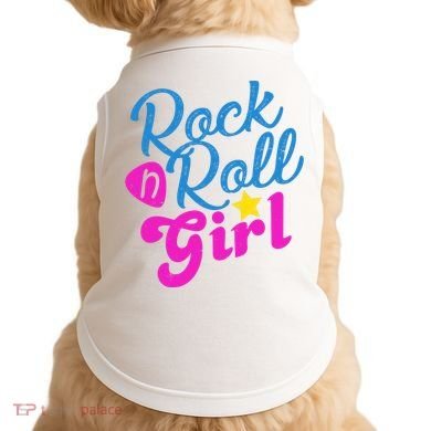 Rock N Roll Girl Cute Gift Doggie Tank