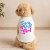 Rock N Roll Girl Cute Gift Doggie Tank thumb 2