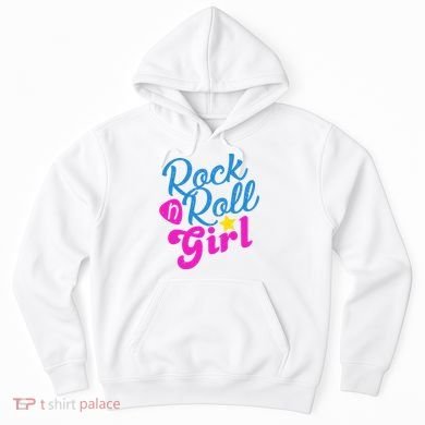 Rock N Roll Girl Cute Gift Hoodie