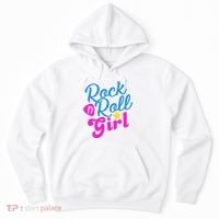 Rock N Roll Girl Cute Gift Hoodie thumb 0