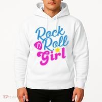 Rock N Roll Girl Cute Gift Hoodie thumb 2