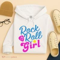 Rock N Roll Girl Cute Gift Hoodie thumb 4