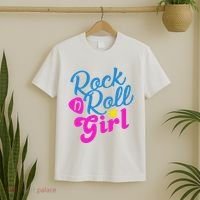 Rock N Roll Girl Cute Gift T-Shirt thumb 2