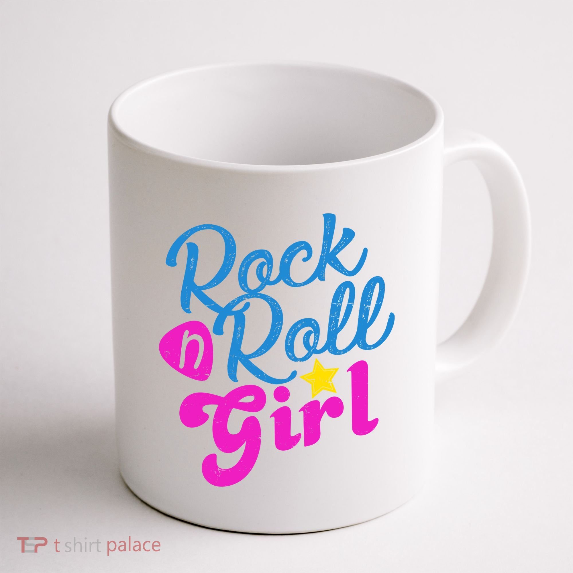 Rock N Roll Girl Cute Gift Coffee Mug