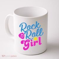 Rock N Roll Girl Cute Gift Coffee Mug thumb 0