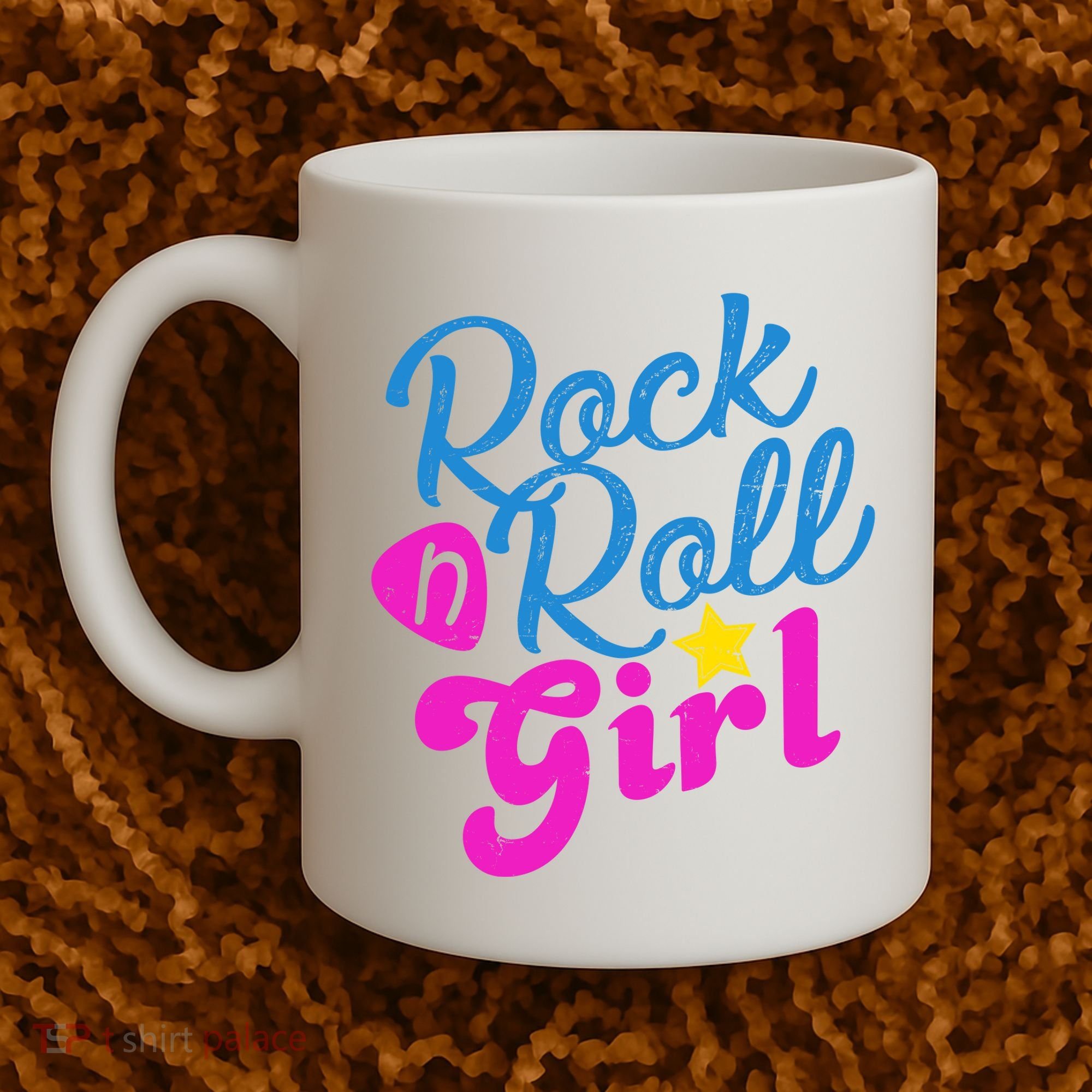 Rock N Roll Girl Cute Gift Coffee Mug