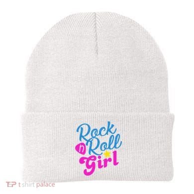 Rock N Roll Girl Cute Gift Beanie