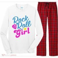 Rock N Roll Girl Cute Gift Long Sleeve Pajama Set thumb 0