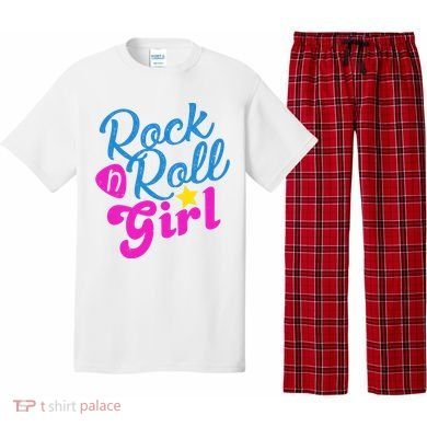 Rock N Roll Girl Cute Gift Pajama Set