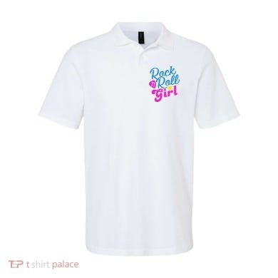 Rock N Roll Girl Cute Gift Polo