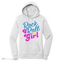 Rock N Roll Girl Cute Gift Women's Hoodie thumb 0