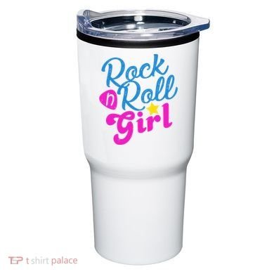 Rock N Roll Girl Cute Gift Tumbler